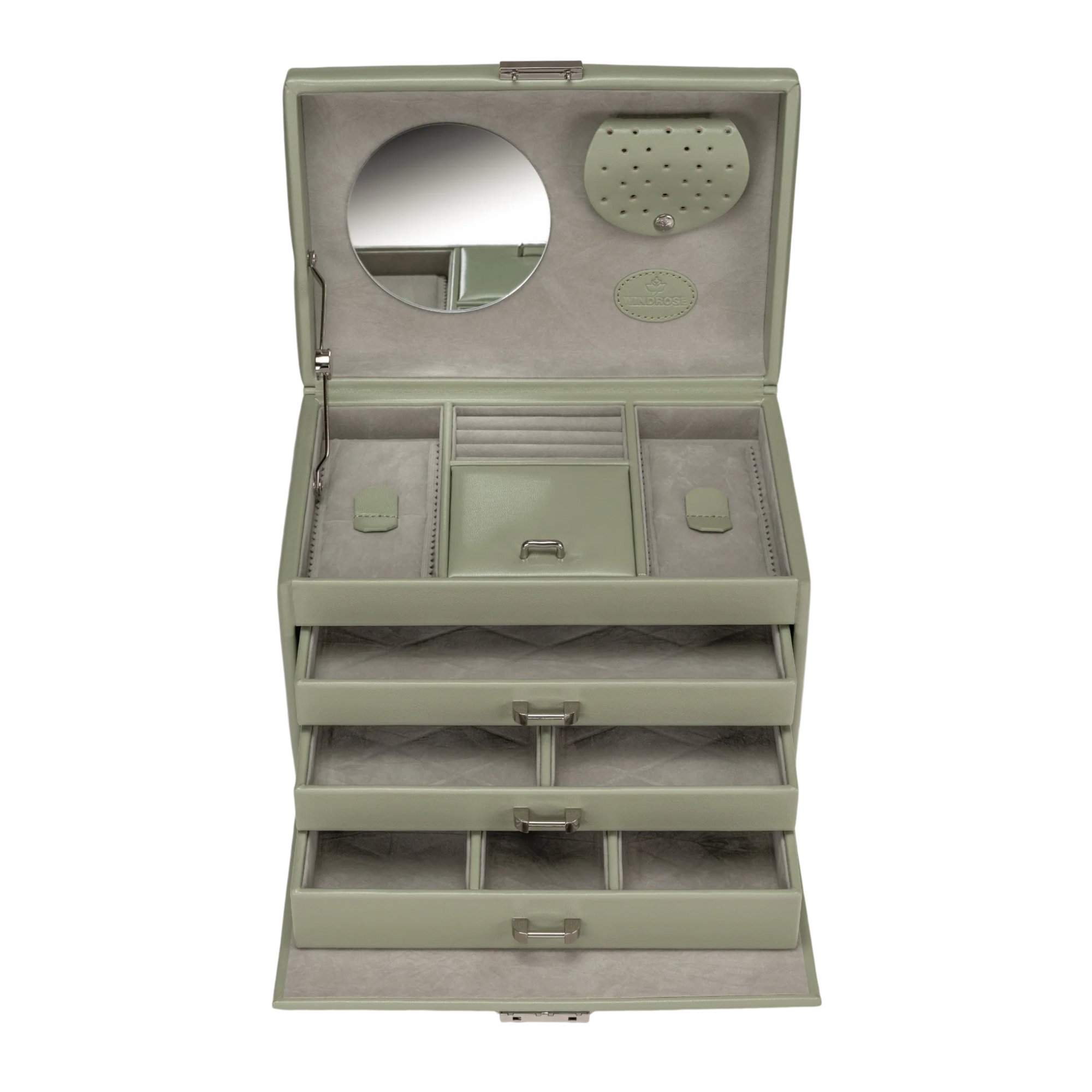 Coffret à bijoux Merino Moda / sauge
