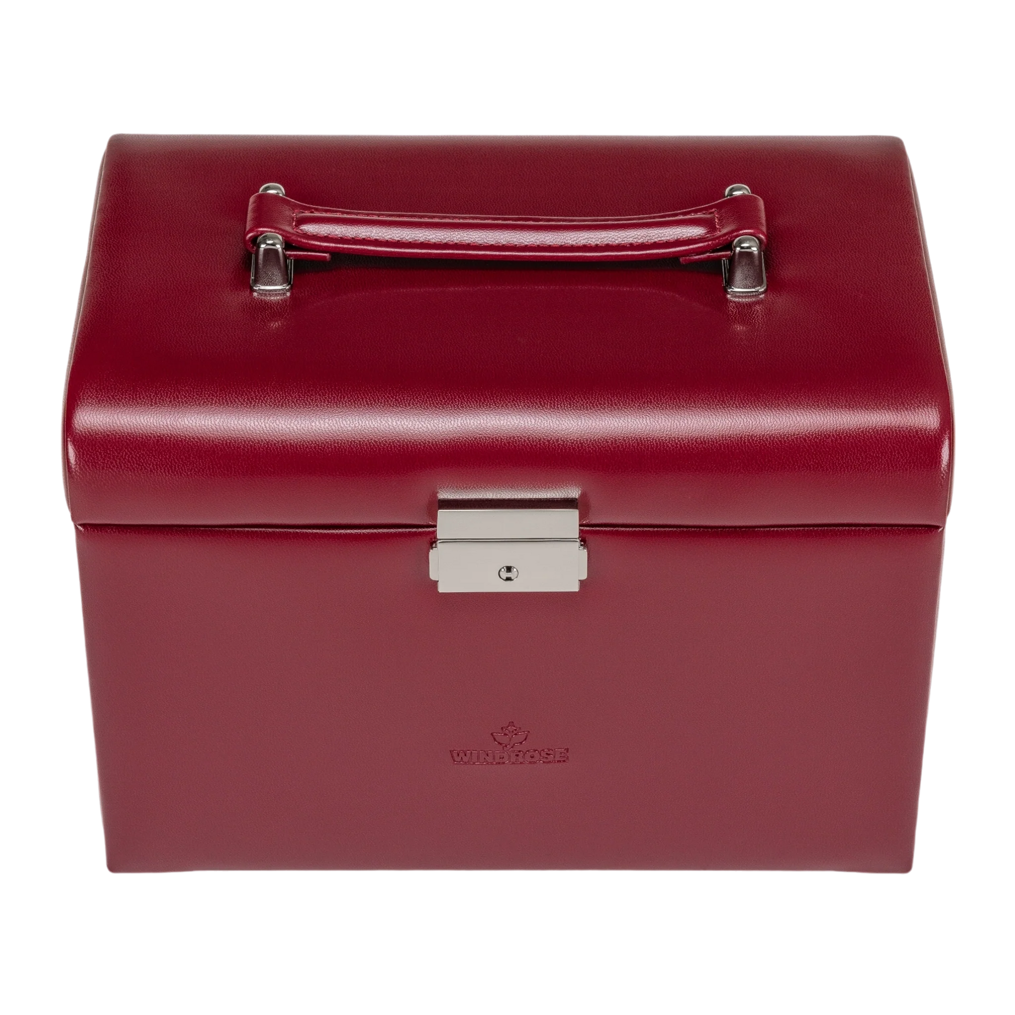 Portagioie in merino / rosso