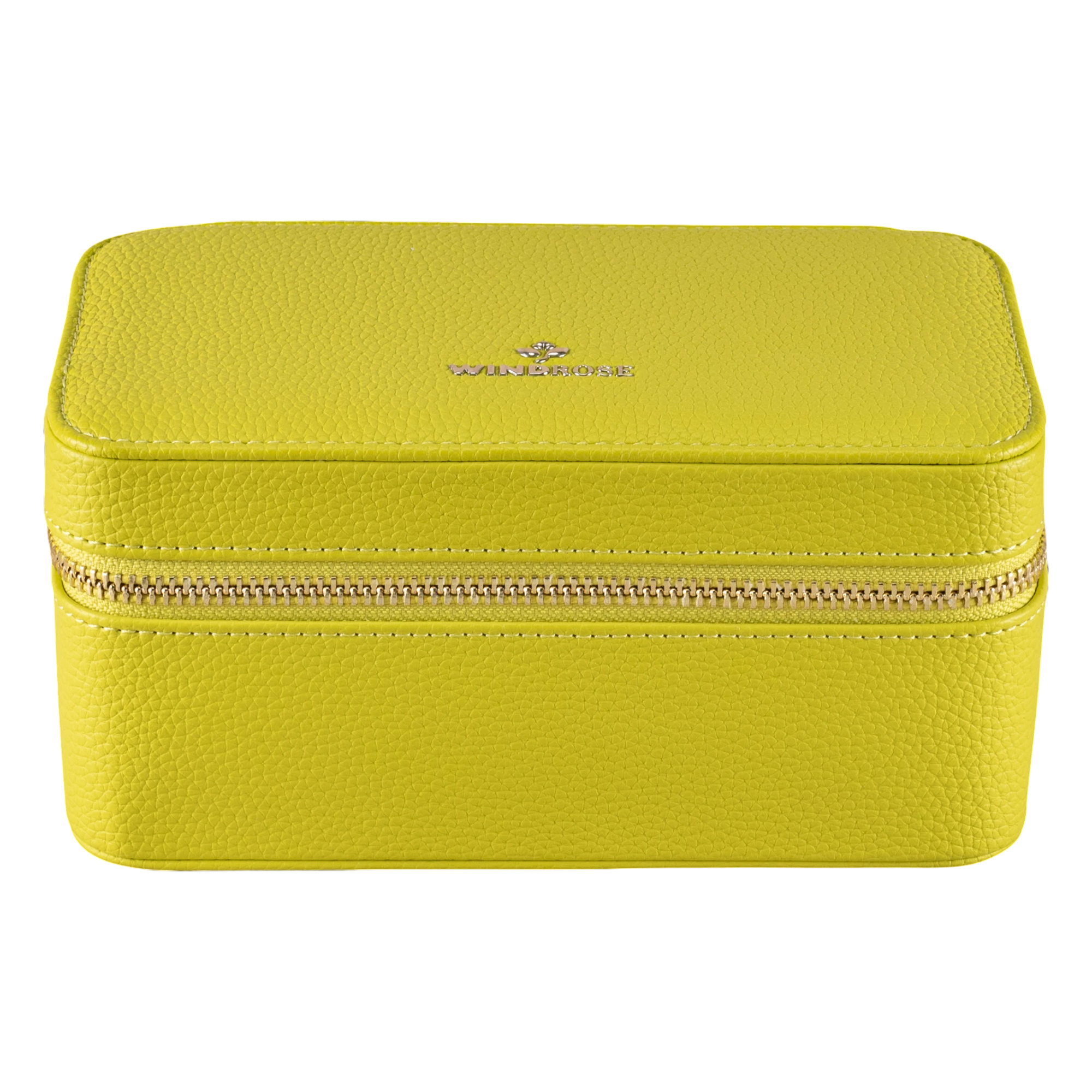 Étui à montres avec fermeture éclair Aurora / lime