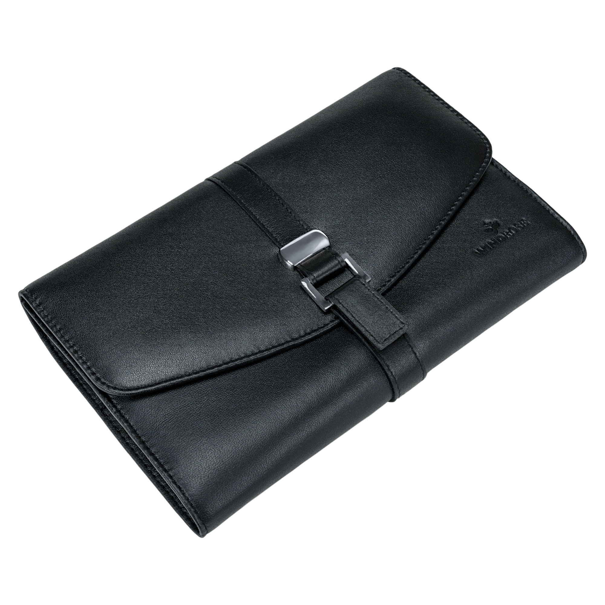 Schmucktasche XL Nappa / schwarz (Vollrindleder)