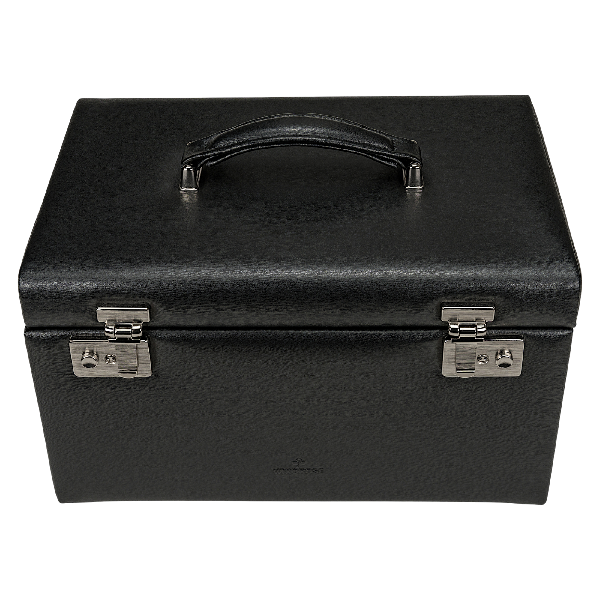 Coffret à bijoux/montres Ambiance / noir (cuir)