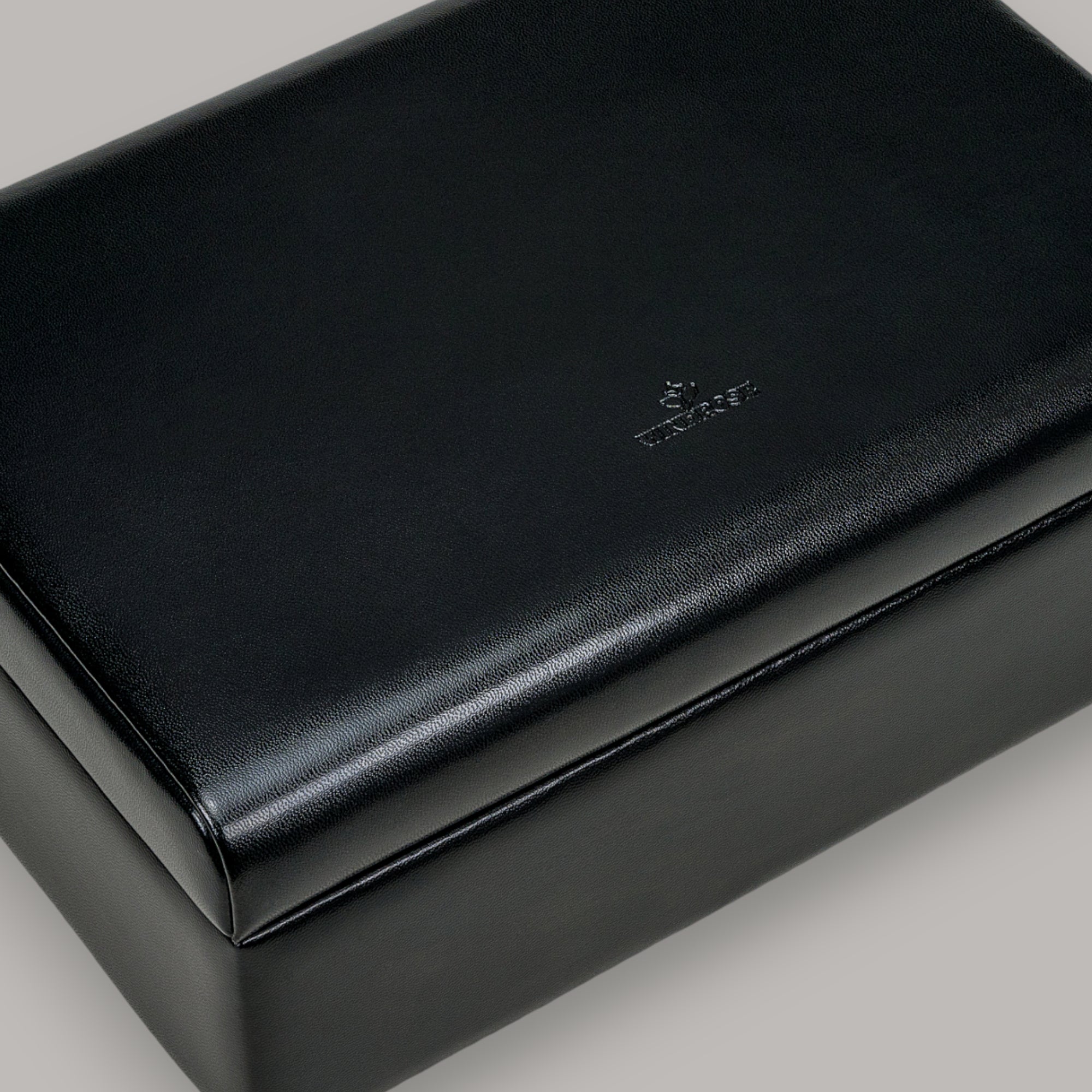 Charmbox avec 2 inserts amovibles Merino / noir