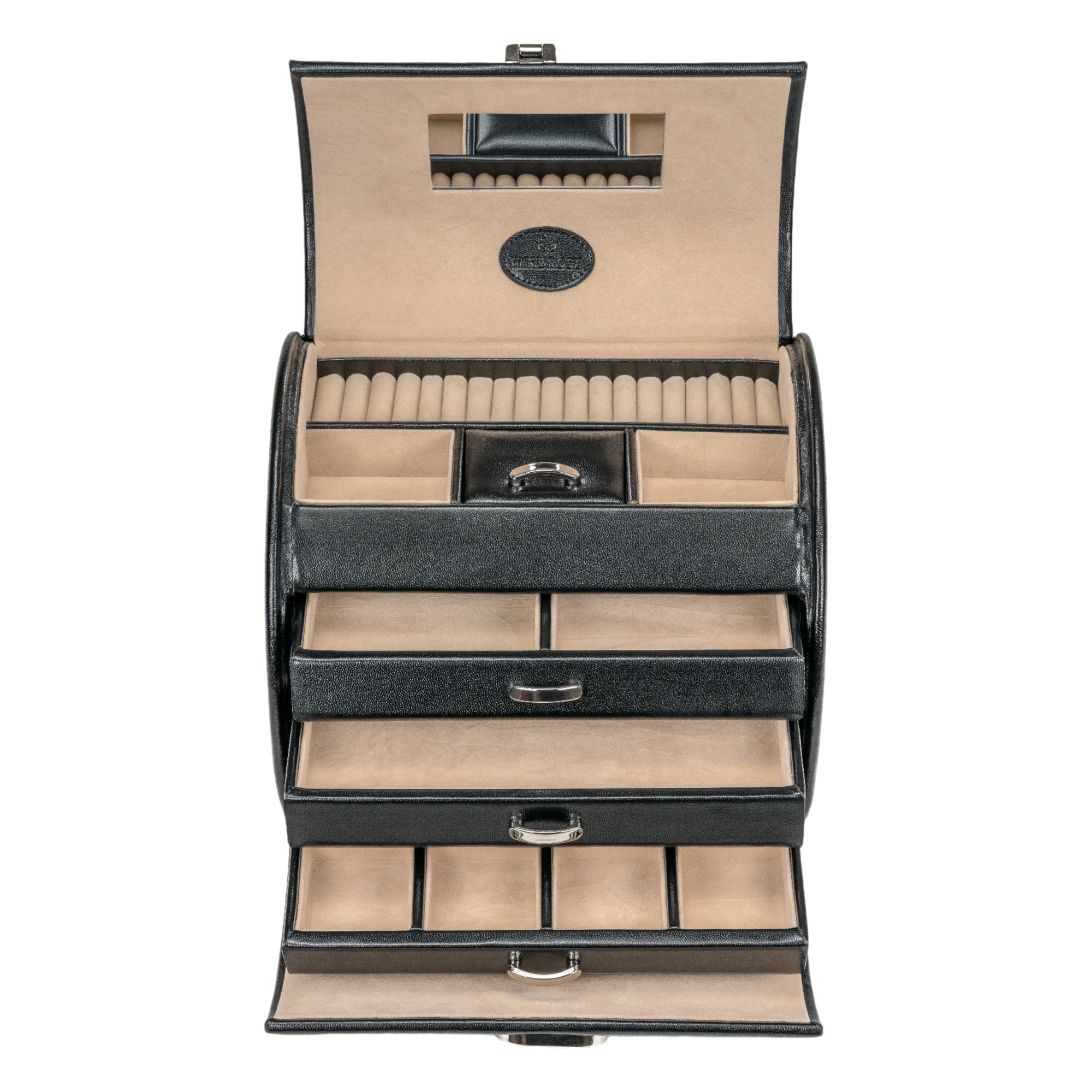 Coffret à bijoux Merino / noir