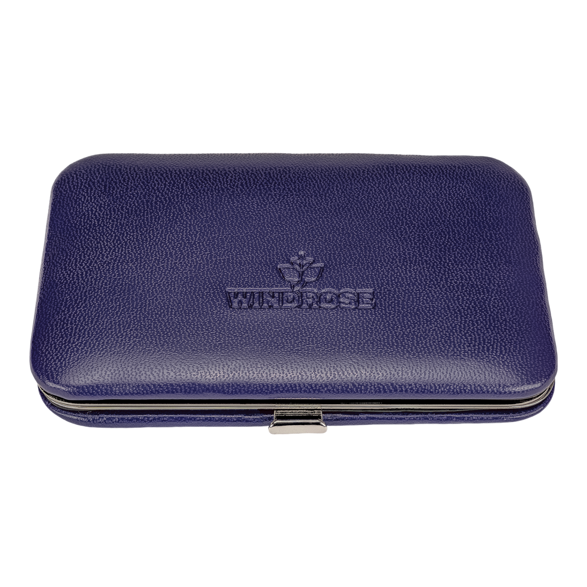Astuccio per manicure da 4 pezzi Merino Moda / blu scuro