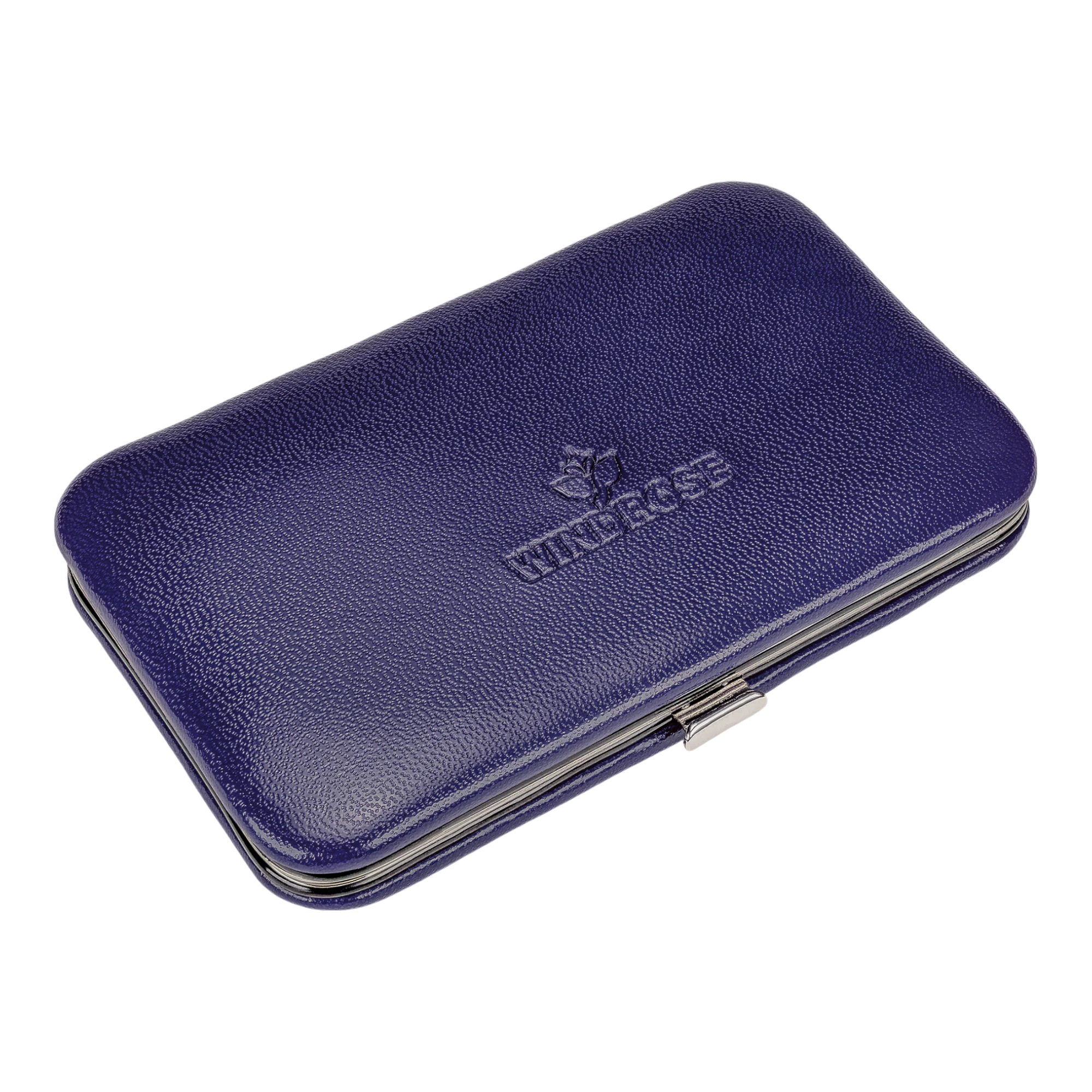 Astuccio per manicure da 4 pezzi Merino Moda / blu scuro
