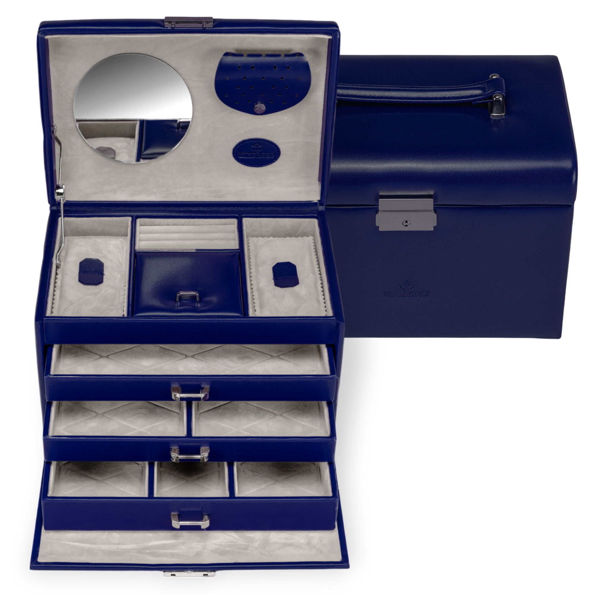 Portagioie Merino Moda / blu scuro