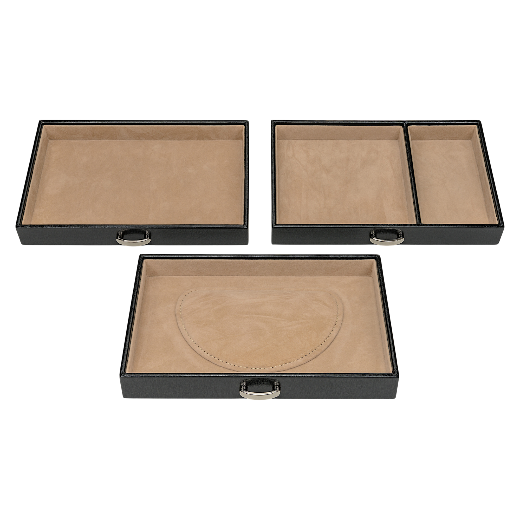 Coffret à bijoux Merino / noir