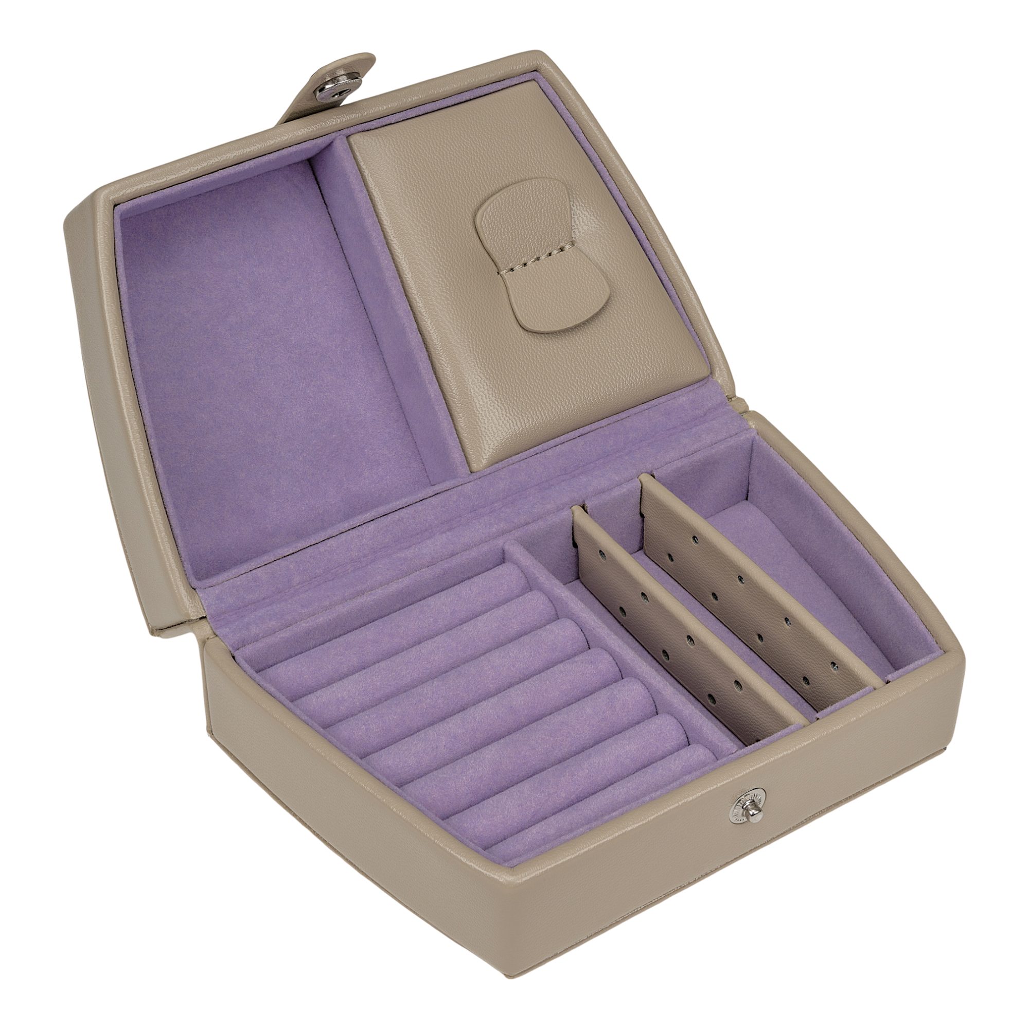 Portagioie automatico con inserto da viaggio Merino Moda / beige