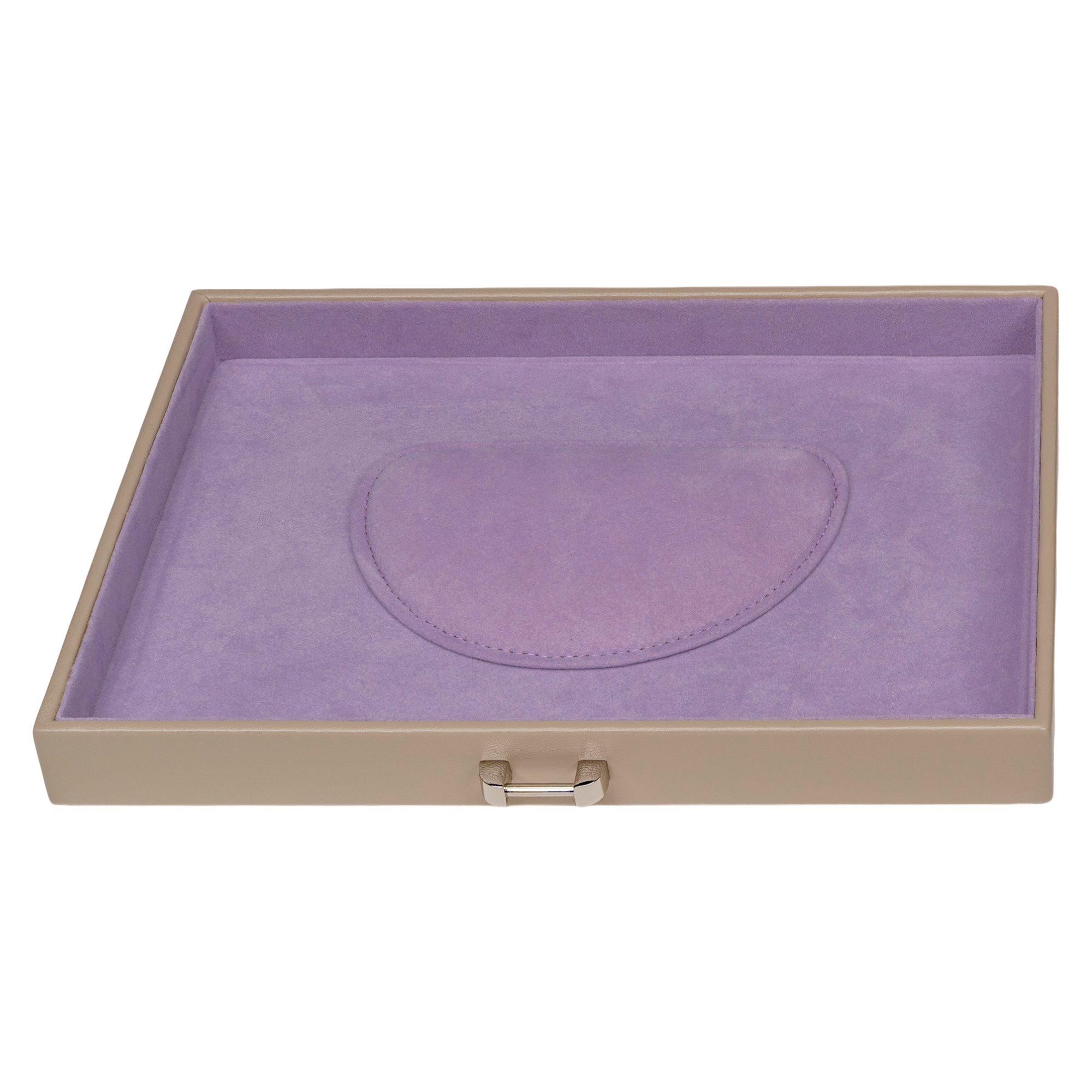 Coffret à bijoux avec pochette à bijoux intégrée Merino Moda / beige