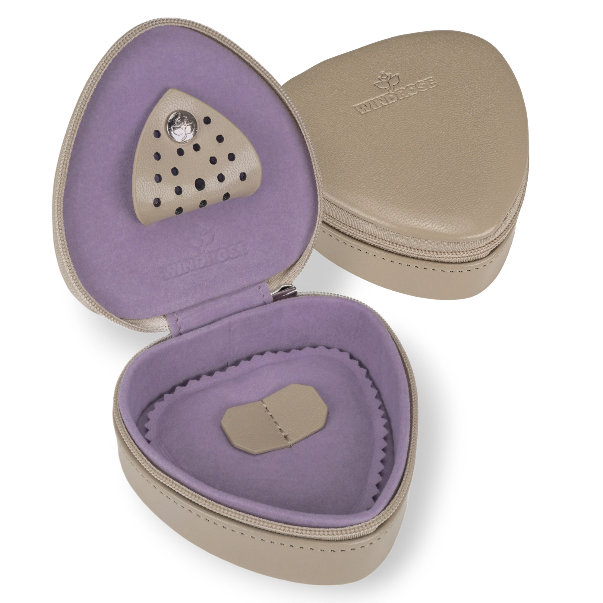 Scatola a cuore piccola Merino Moda / beige