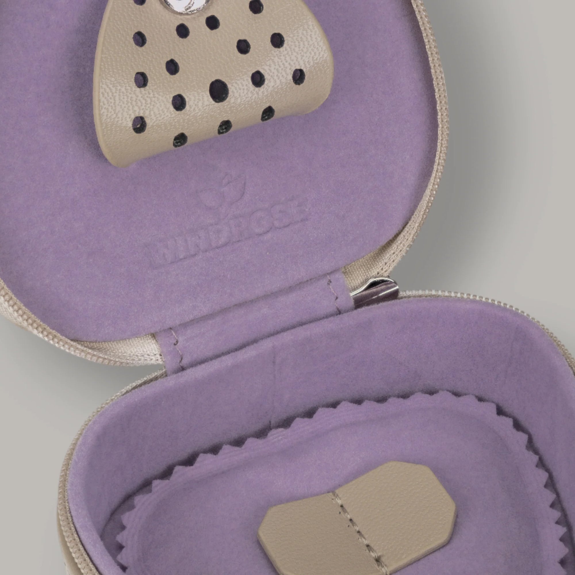 Scatola a cuore piccola Merino Moda / beige