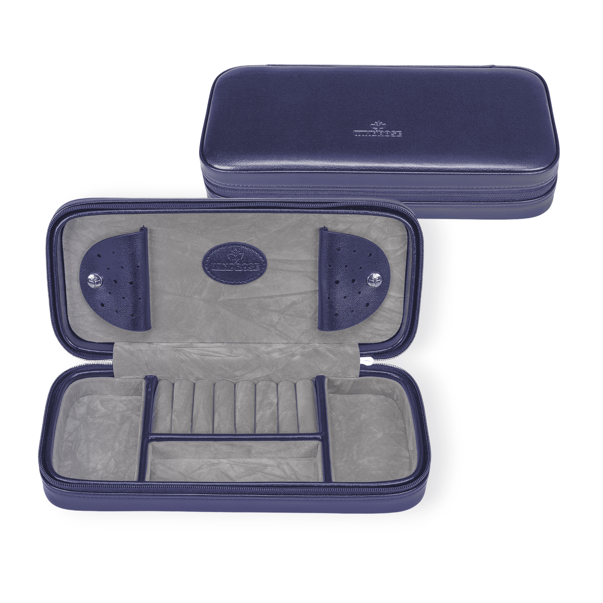 Boîte à breloques pour le voyage Merino Moda / bleu foncé