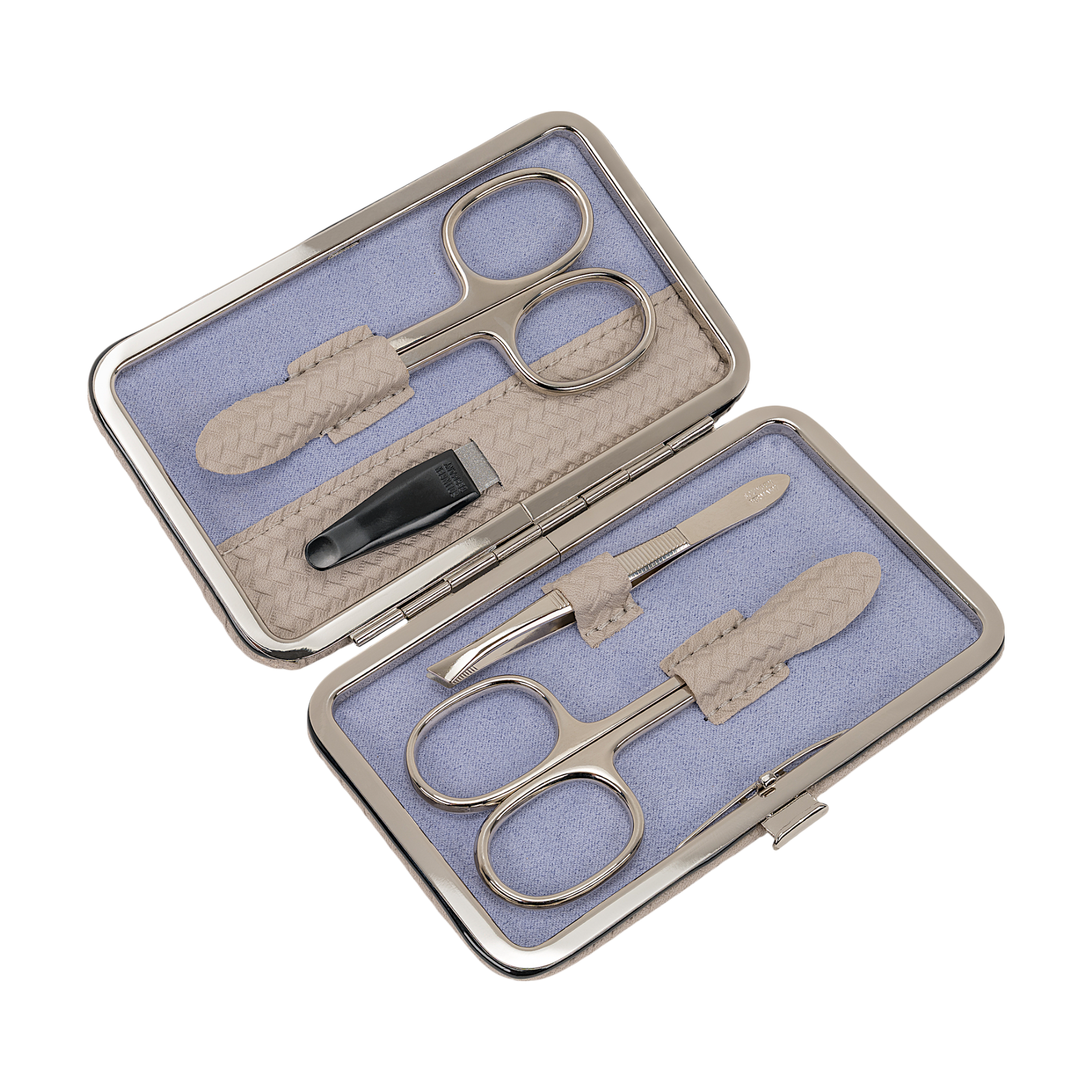 Astuccio per manicure 4 pezzi Corbello / taupe