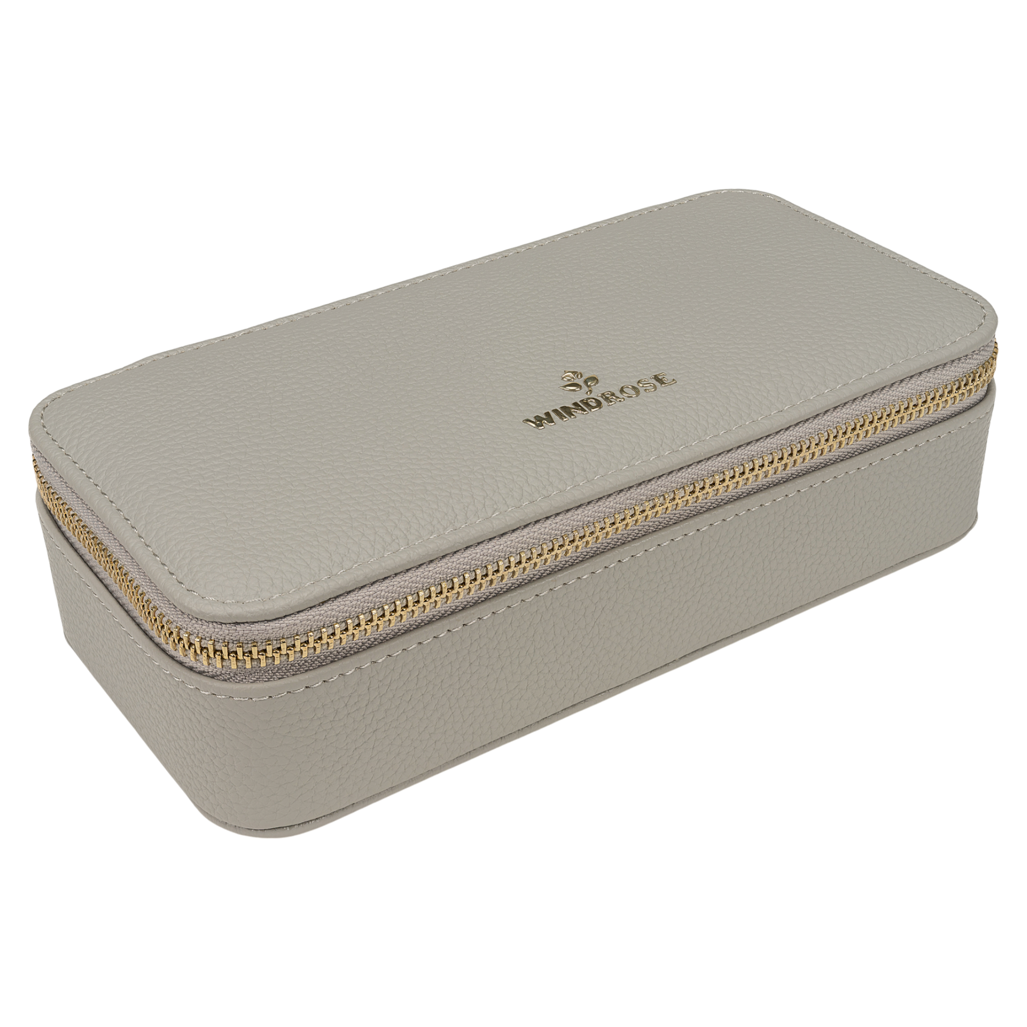 Portagioie M con zip Aurora / grigio chiaro