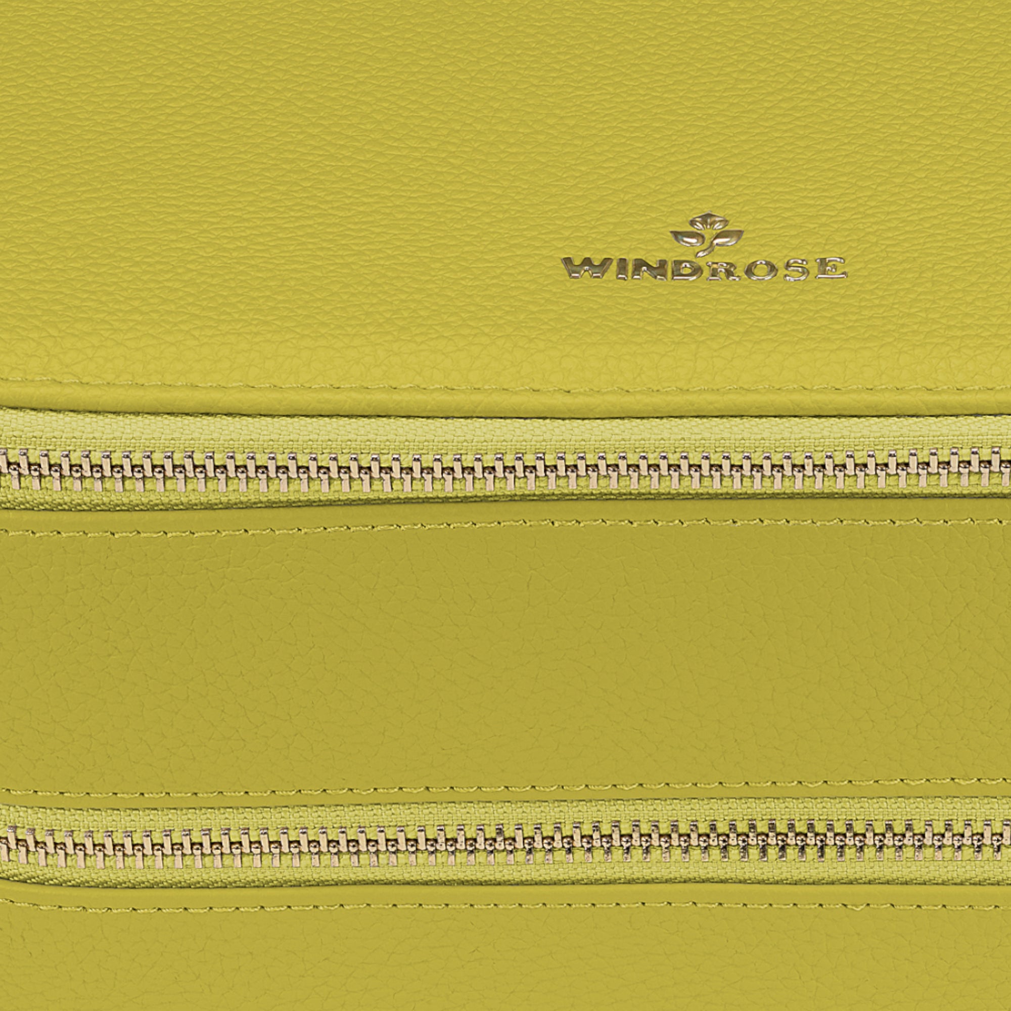 Portagioie L con zip Aurora / lime