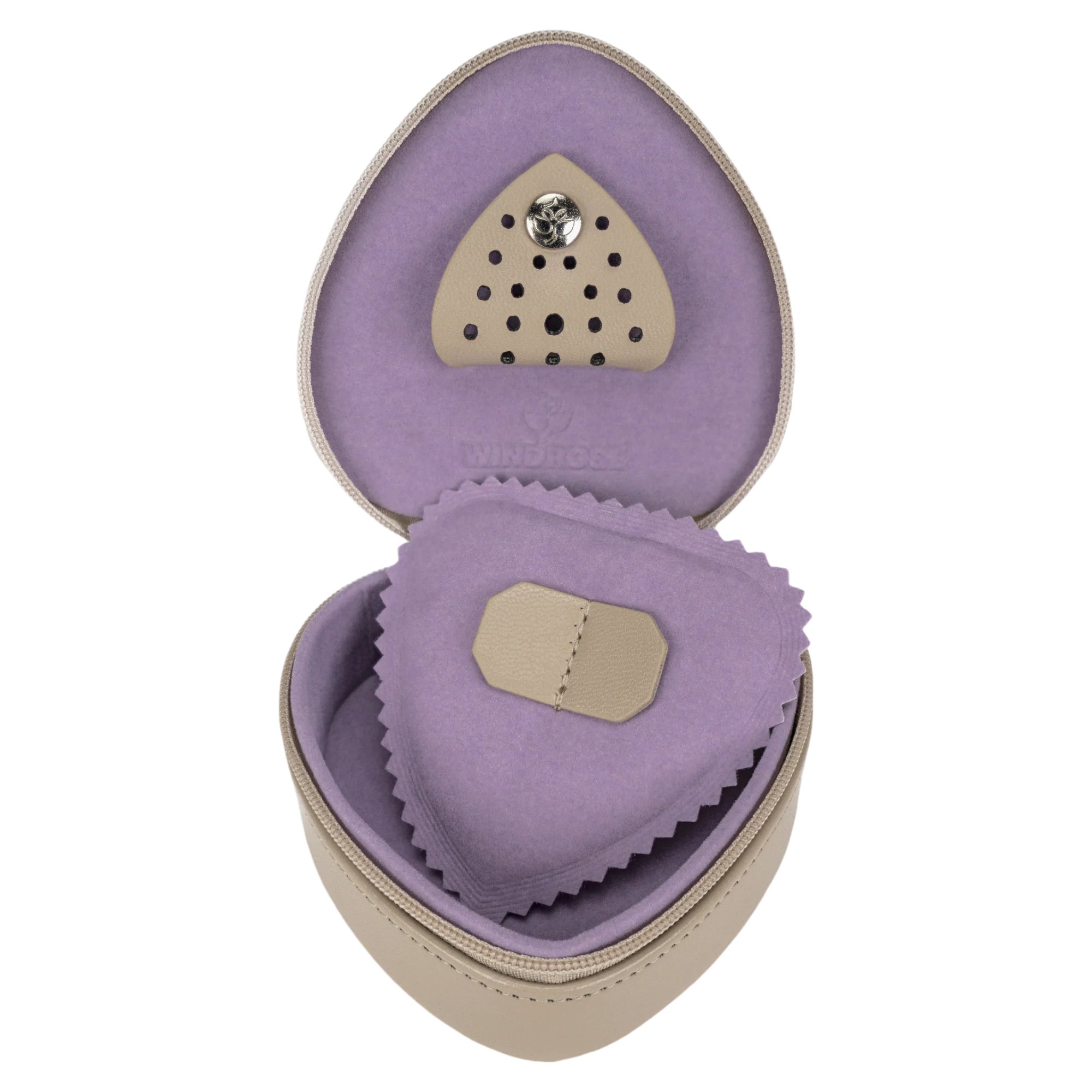 Scatola a cuore piccola Merino Moda / beige