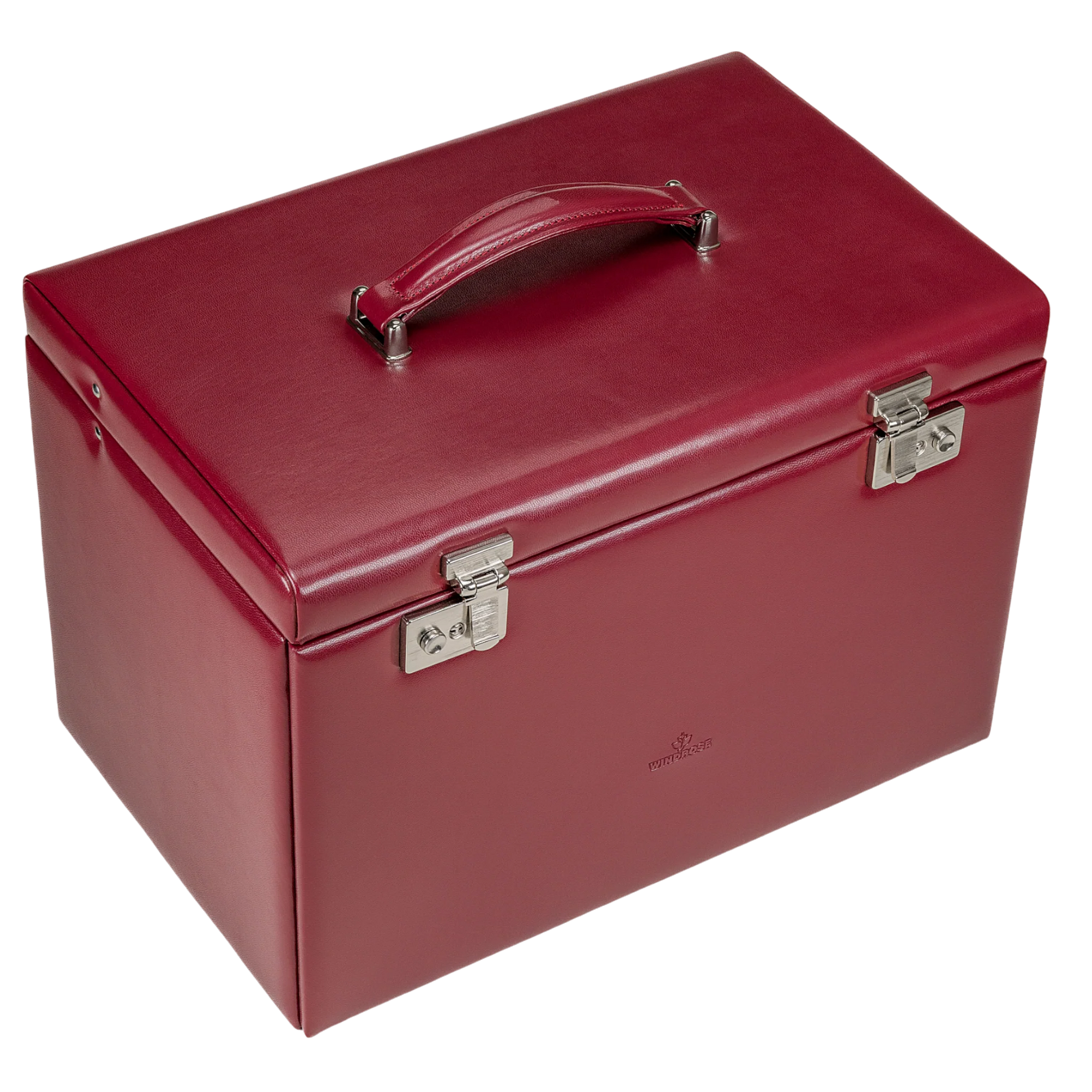 Portagioie XXL con borsa portagioie integrata Merino / rosso