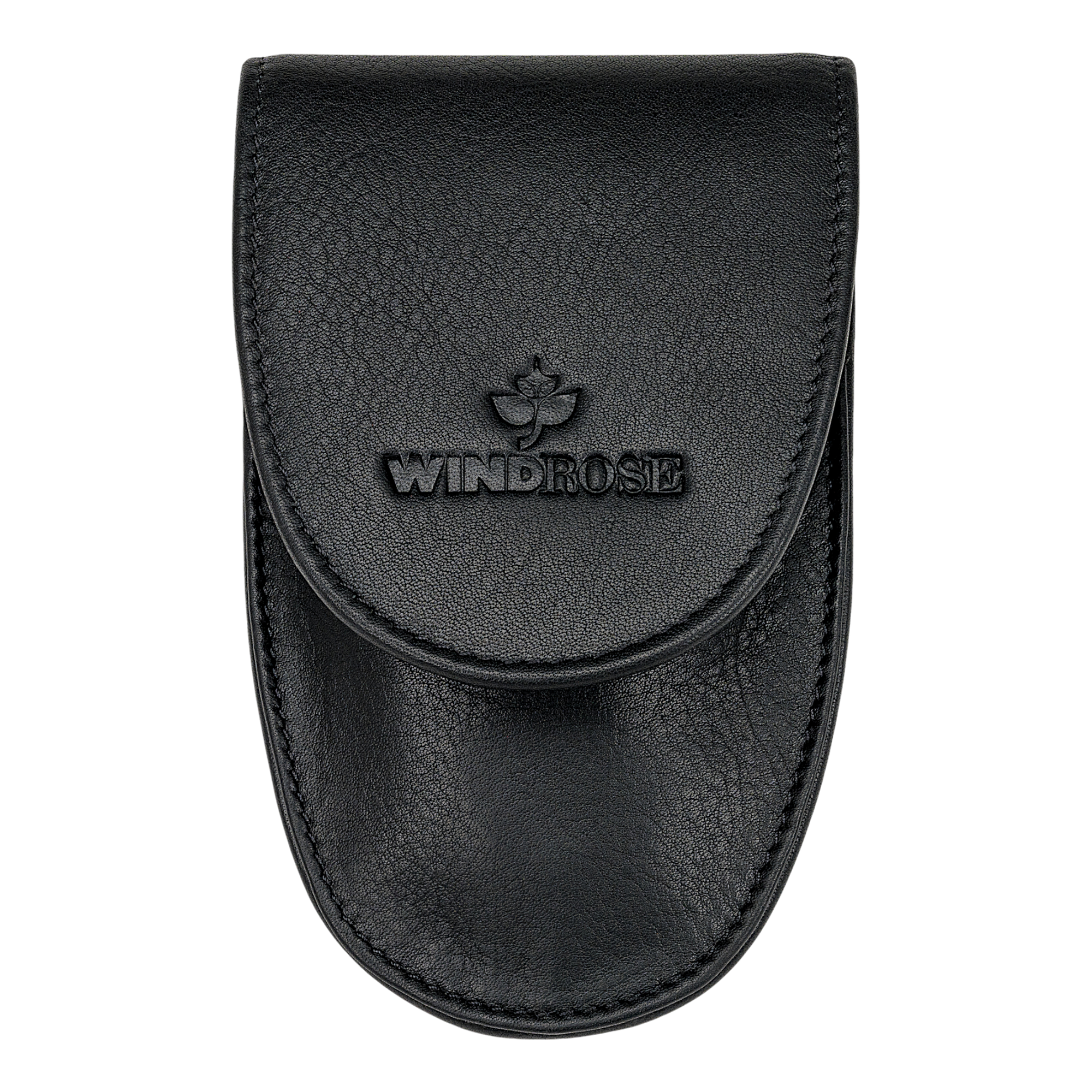Astuccio per manicure 4 pezzi nappa / nero (pelle bovina integrale)