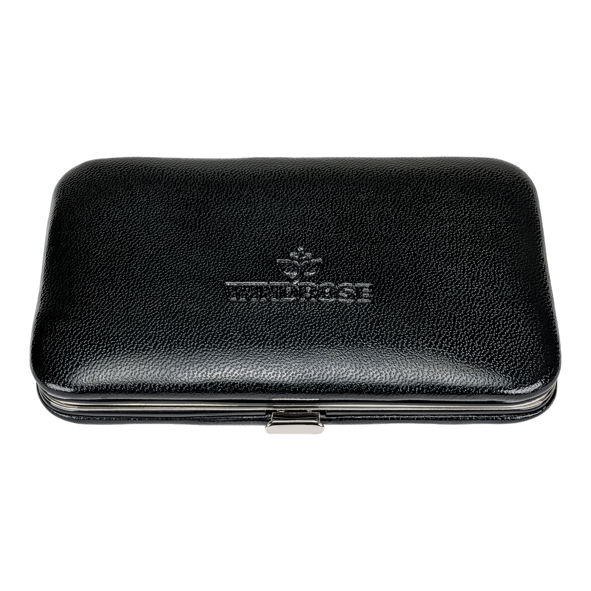 Astuccio per manicure 4 pezzi Merino / nero