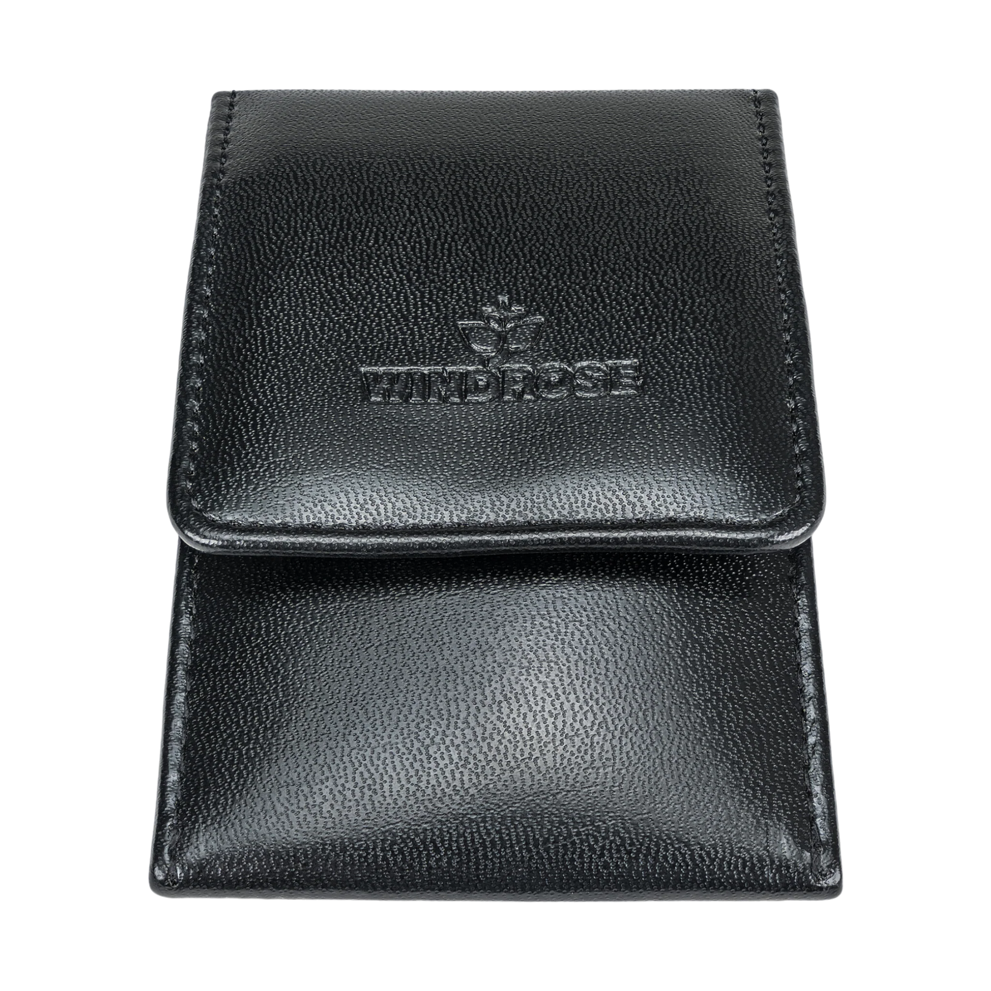 4-teilig Maniküretui Merino Moda / schwarz