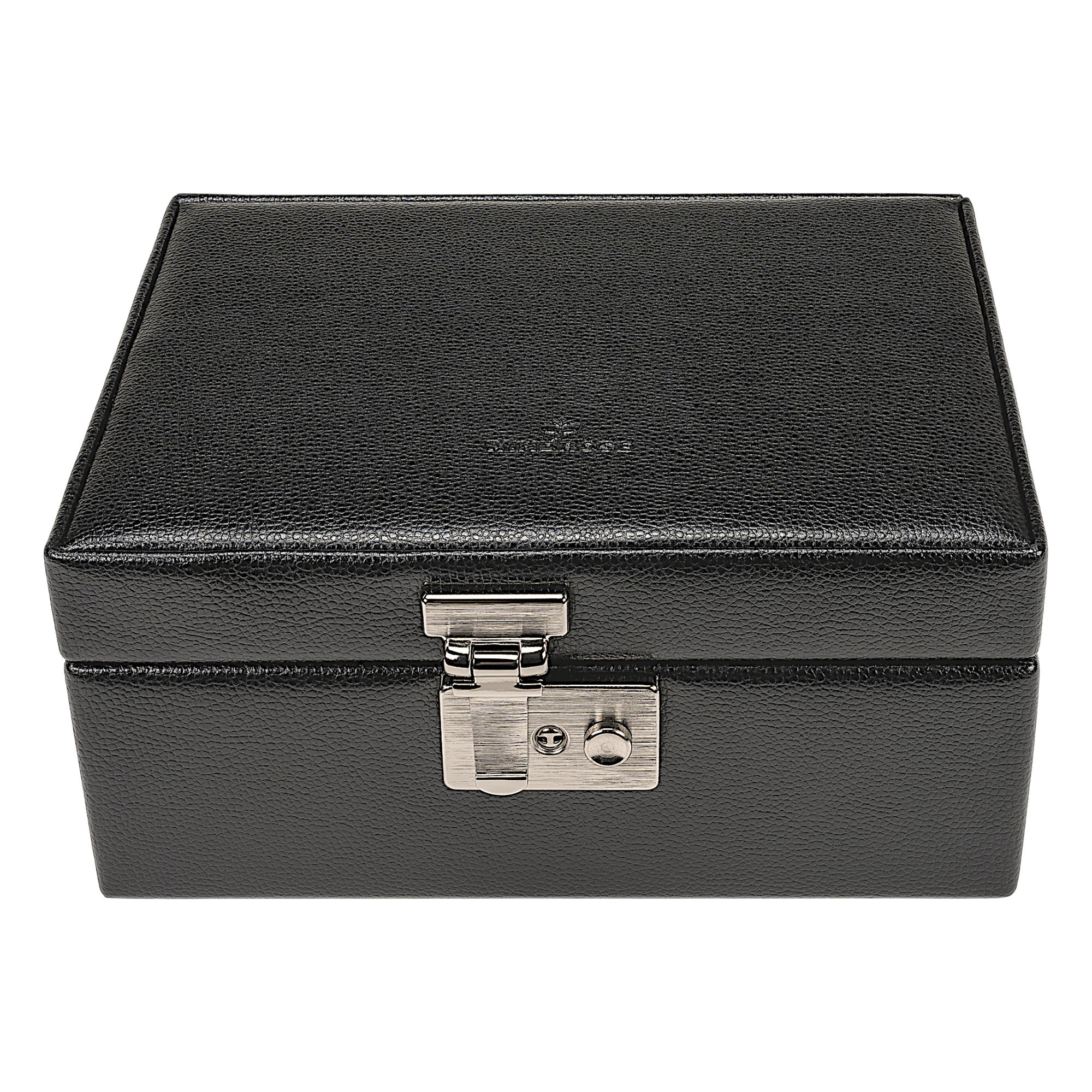 Scatola per orologi Beluga / nero (pelle)