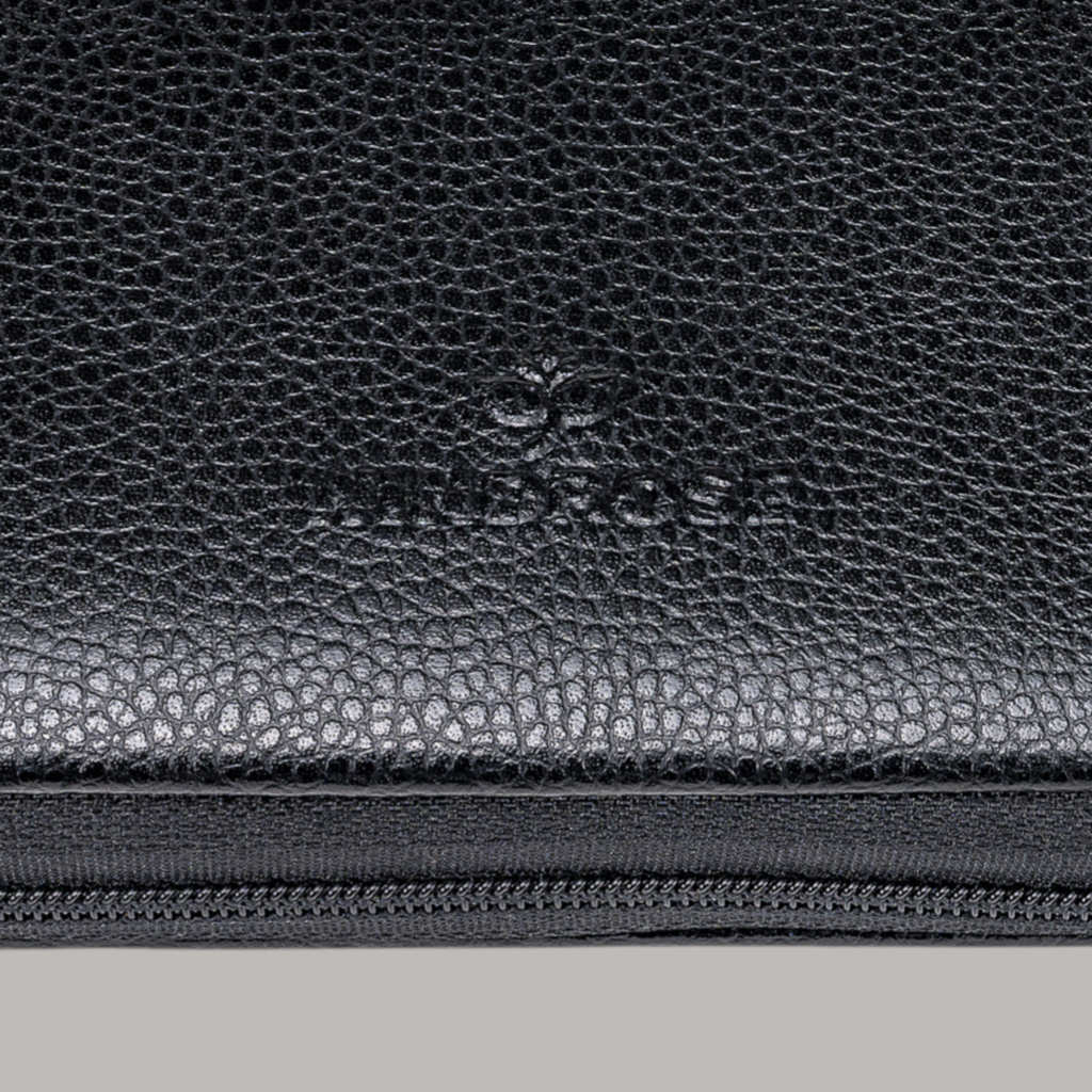 Trousse de manucure 6 pièces Beluga / noir (cuir)