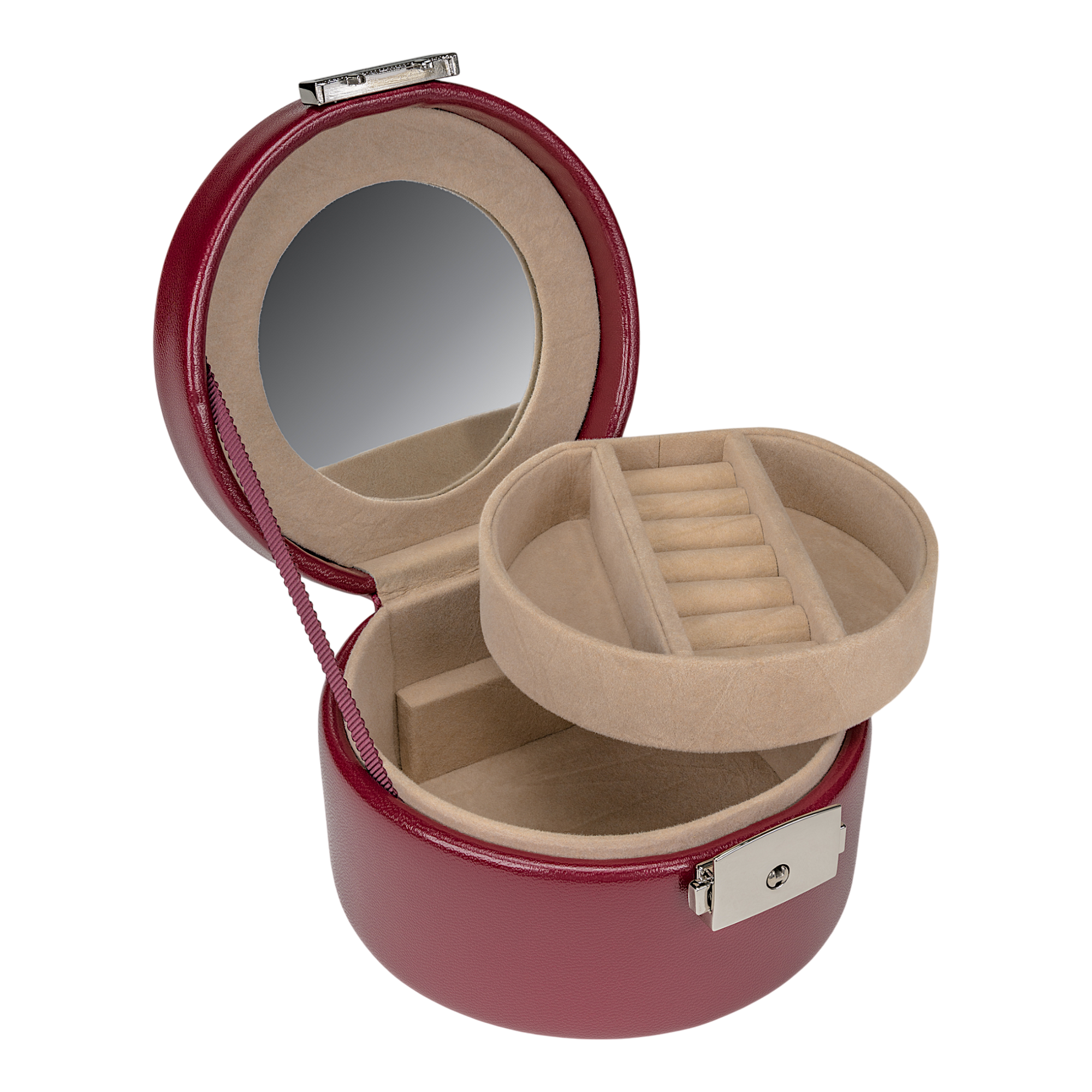 Portagioie piccolo Merino / rosso