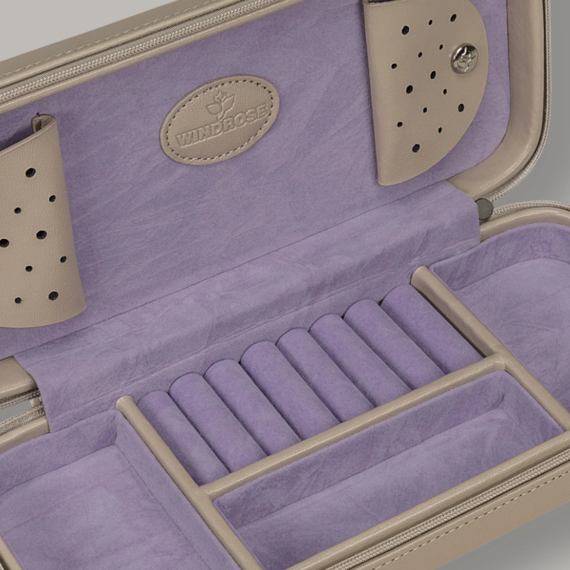 Boîte à breloques pour le voyage Merino Moda / beige