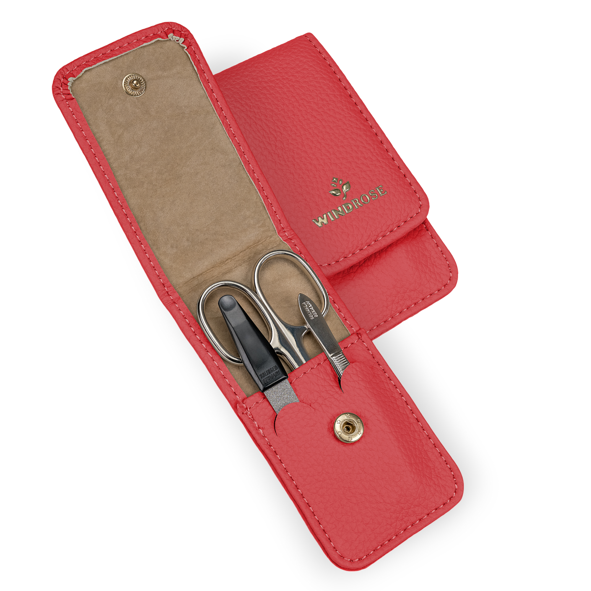 Trousse de manucure 3 pièces Aurora / corail
