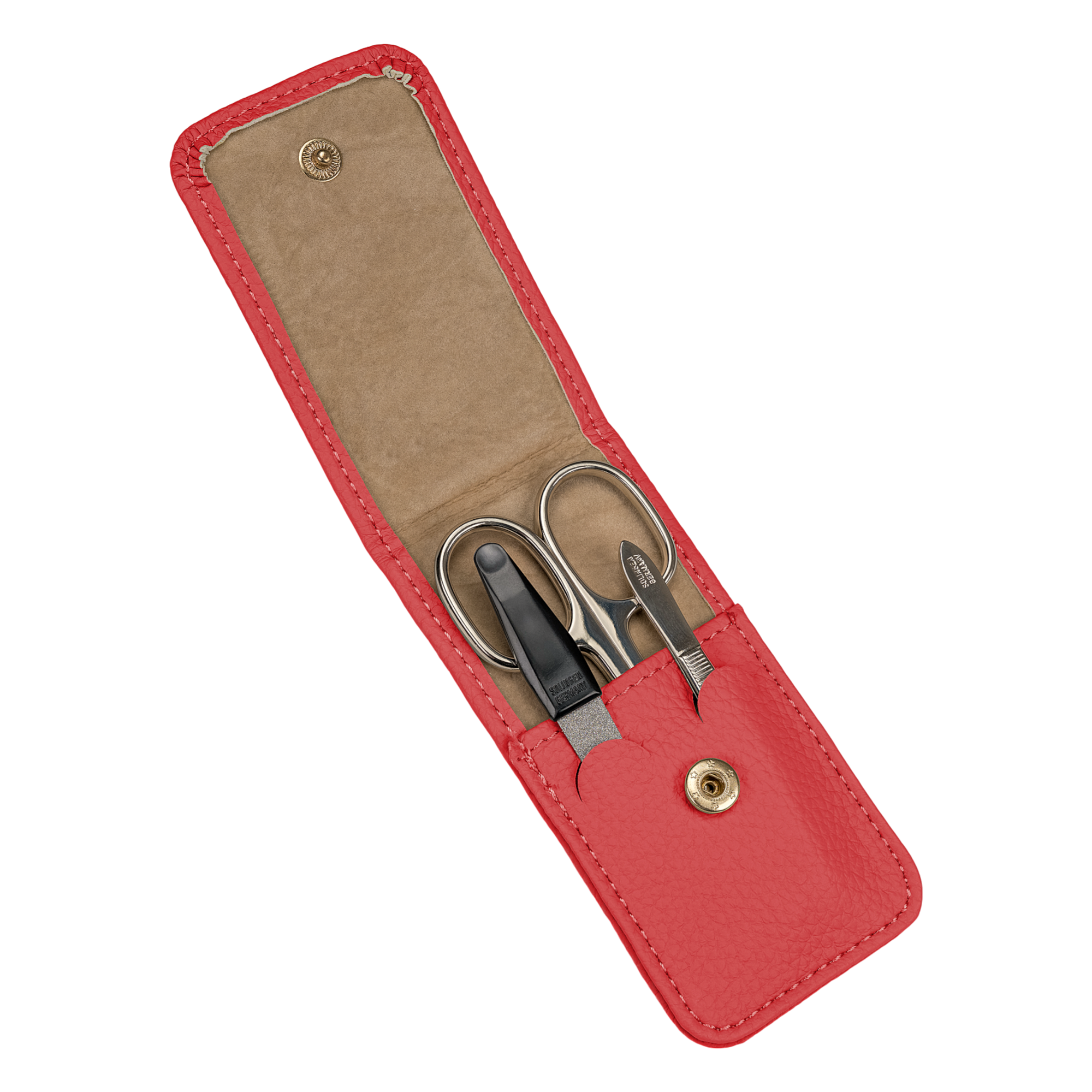 Trousse de manucure 3 pièces Aurora / corail