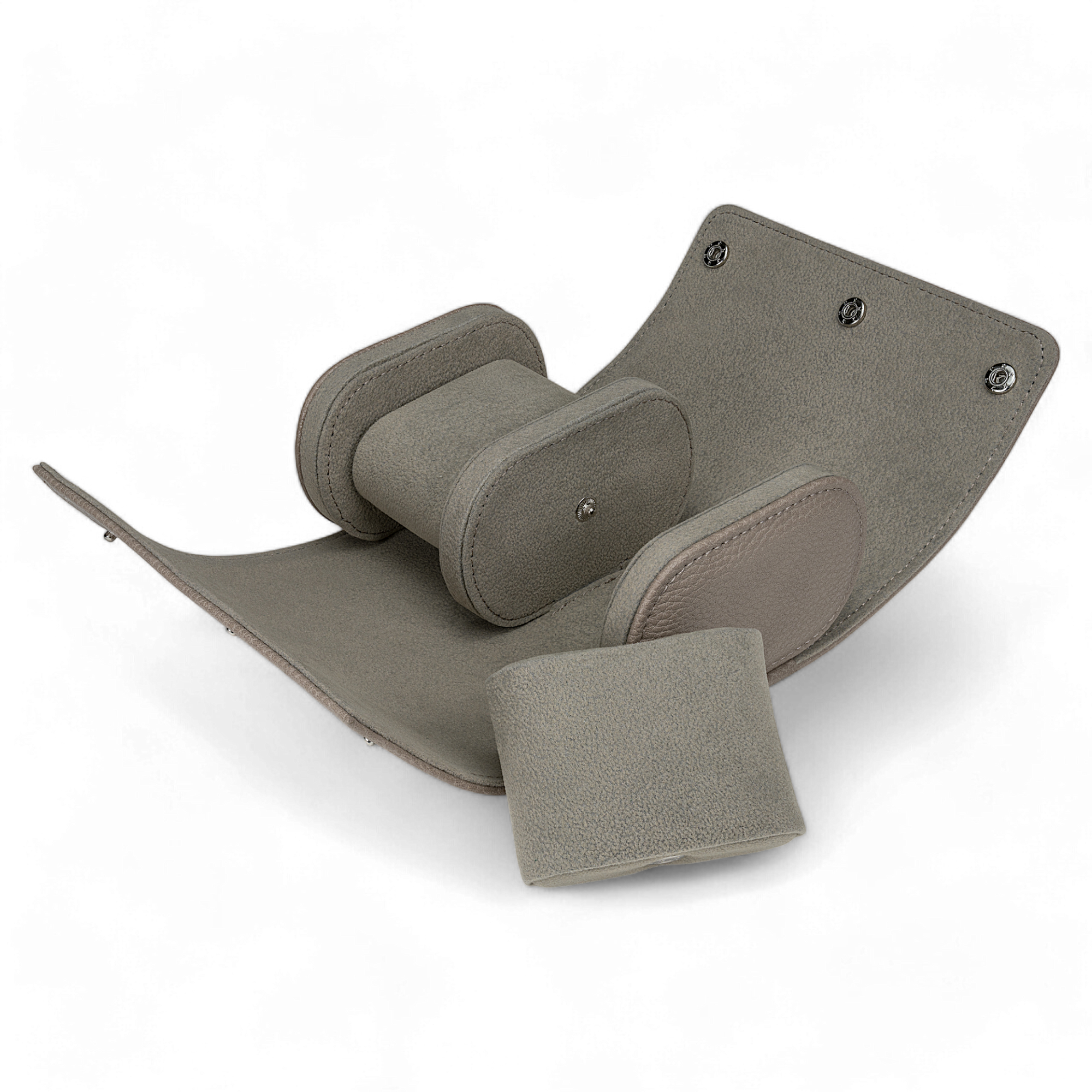 Étui à montres pour 2 montres Tempora / taupe