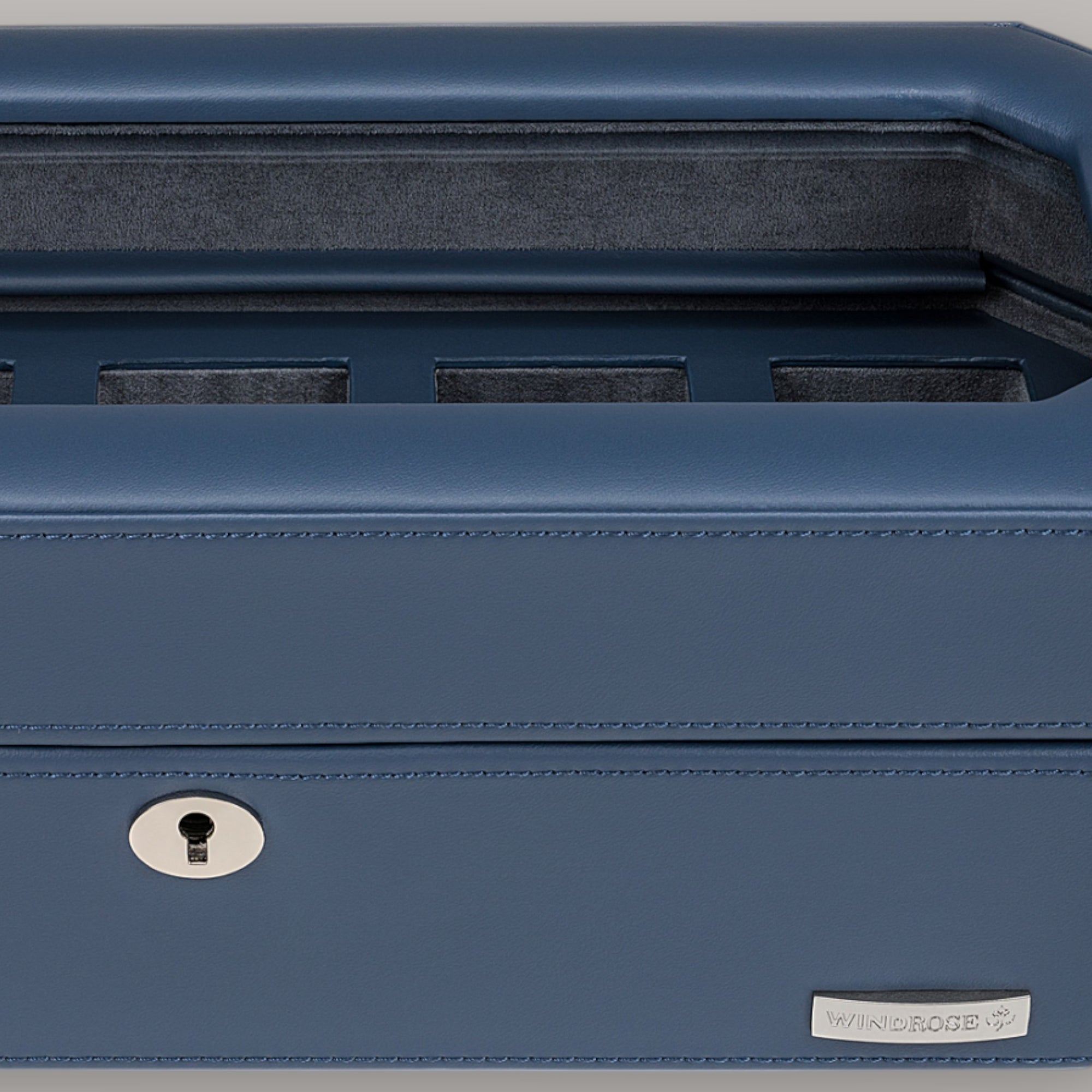 Astuccio per 5 orologi Tempora / azzurro